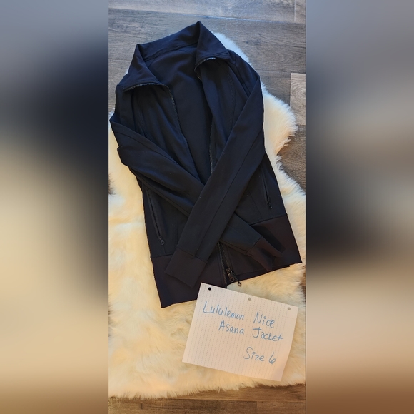 lululemon athletica Jackets & Blazers - LULULEMON Nice Asana Jacket
